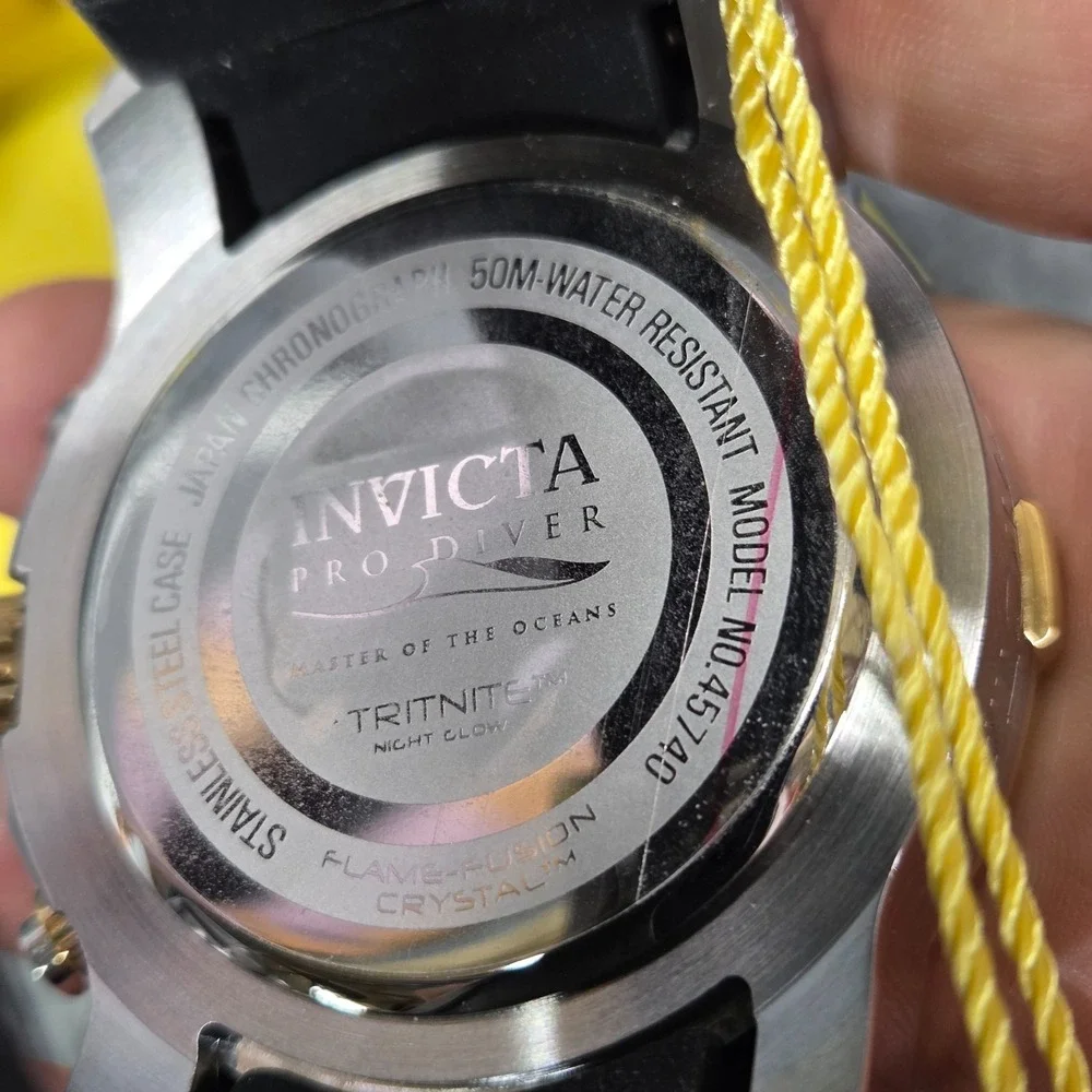 Invicta Men's Pro Diver 38mm Chronograph Watch IN-45740 51MM NEW